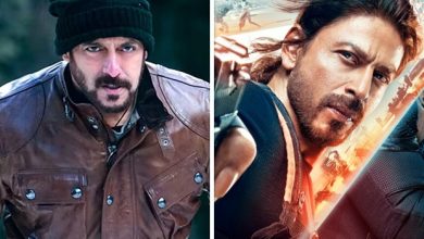 شاهرخ و سلمان خان در فیلم پاتان