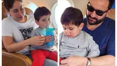 کارینا کاپور و فرزندش