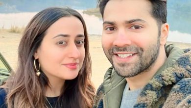 وارون داوان و همسرش