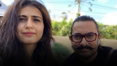 امیرخان و فاطمه ثنا شیخ