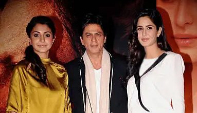 کاترینا کایف و انوشکا شارما و شاهرخ خان