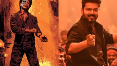 شاهرخ خان و تالاپاتی ویجی در فیلم جوان